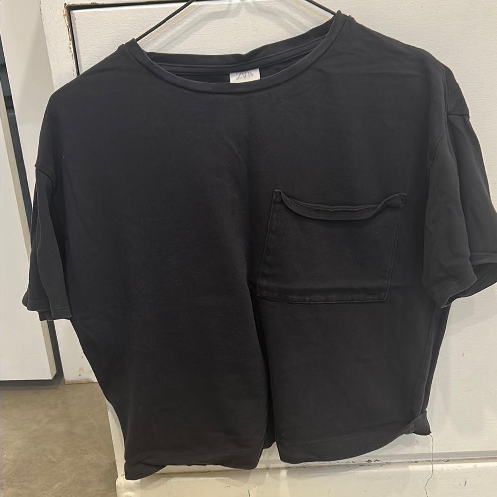 Black Pocket T-Shirt